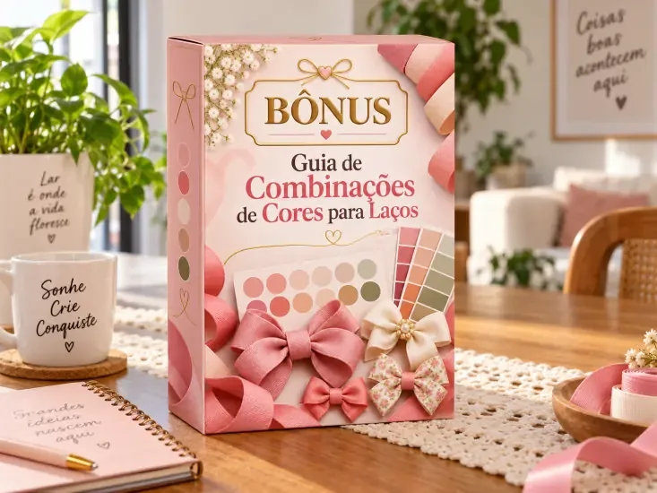 Bônus Guia de Combinações de Cores para Laços